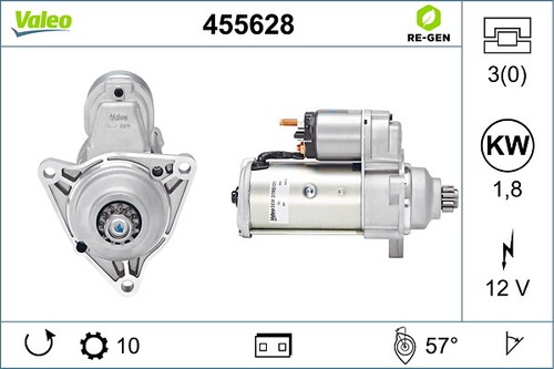Valeo anlasser für - valeo,